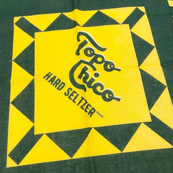 Topo Chico Hard Seltzer Scarf Handkerchief Bandana - Picture 11 of 16